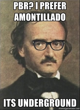 Hipster Poe 2. After the minor critical acclaim of my previous post : . luu). God I loved that book...