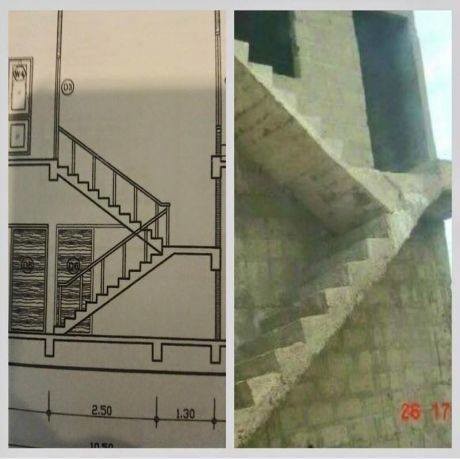 Hired a chinese company. .. Inductions not clear, got dick stuck in stair.