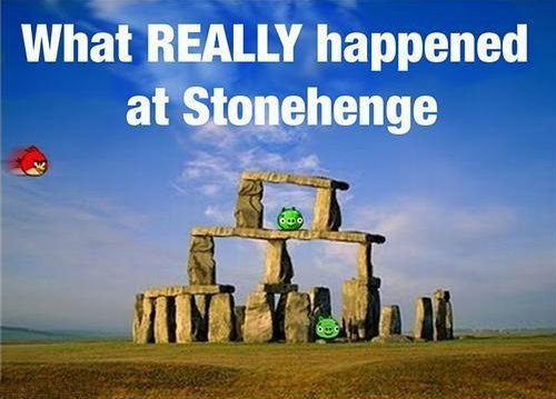 History of Angry Birds. . What REALLY happened at Stonehenge