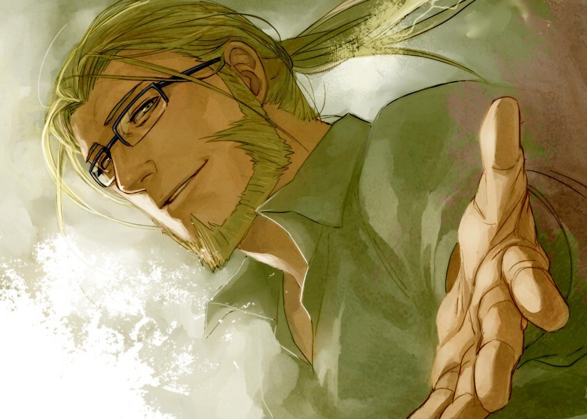 Hohenheim. .. a man who had everything taken from him, forced to wander the lands with nothing but swirling madness and anguish to keep him company, a typhoon of loss and gri