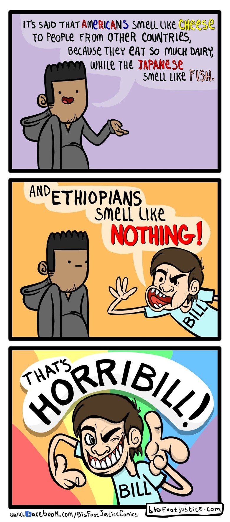 HorriBill. Full sized comic here: . TO Home mom omen COUNTRIES. bet/ lose TINY EAT so mum MIRY, mime we smut we nu, smut we. Have you ever tried African food? Neither have the Africans.