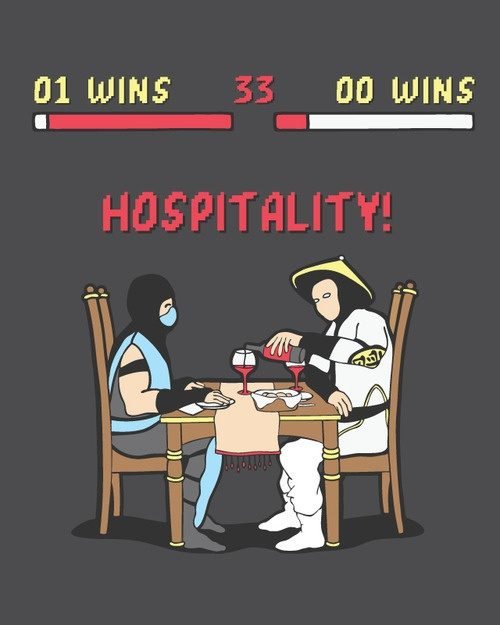 Hospitality. . M WINS In WINS