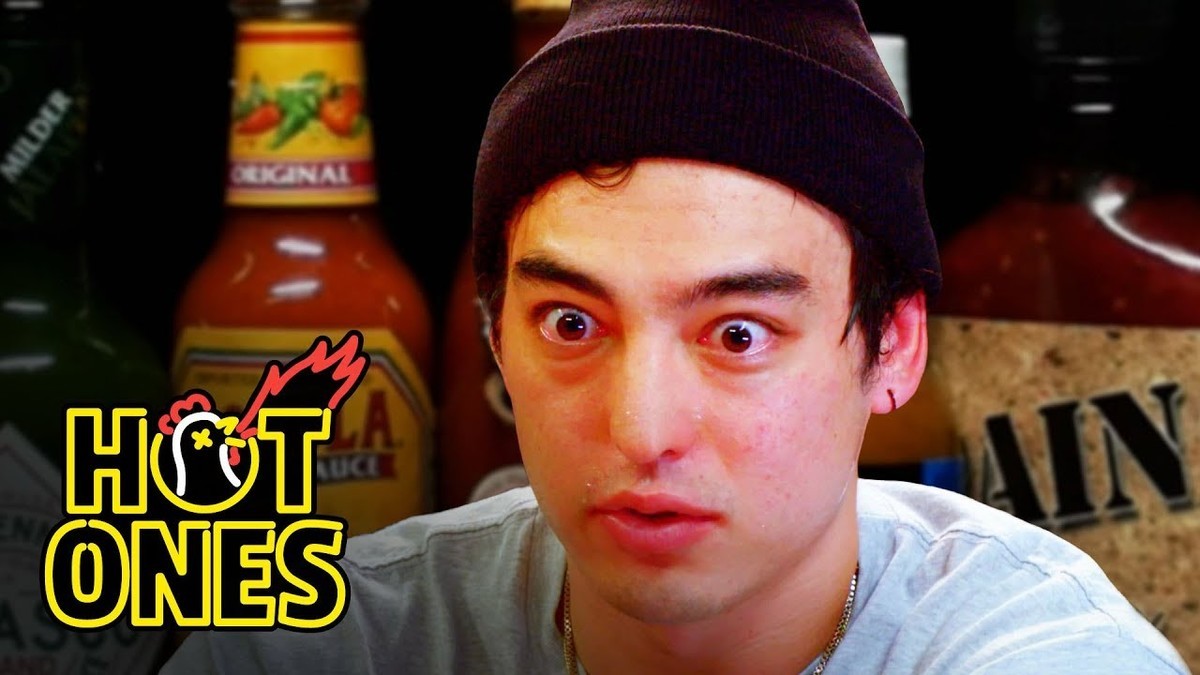 Hot Ones Gauntlet. About to do the Hot Ones gauntlet with nuggers instead of wings. Any advice lads?.. do a peanutbitter and record urself during the whole process