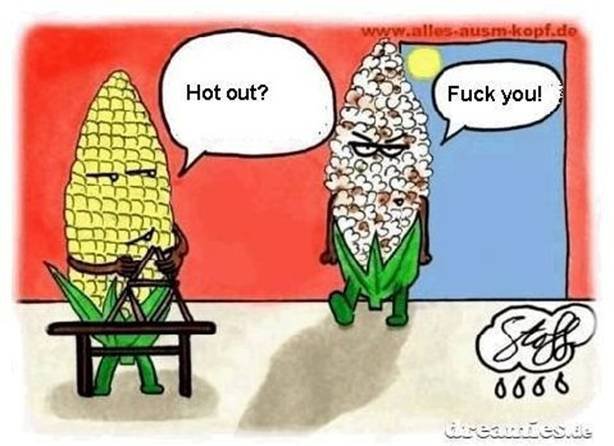 Hot out?. .. im getting tired of these corny jokes