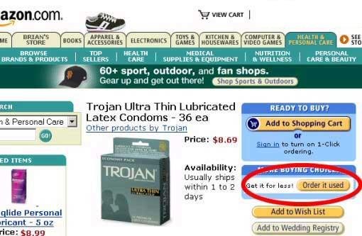 how about NO?. . B Trojan Ultra Thin Lubricated ﬁn immu, cam, " Latex Condoms - 36 ea Either : ii: Ii. ii: ts by Truman tlt Price: wtt, 69 Usually ships within 