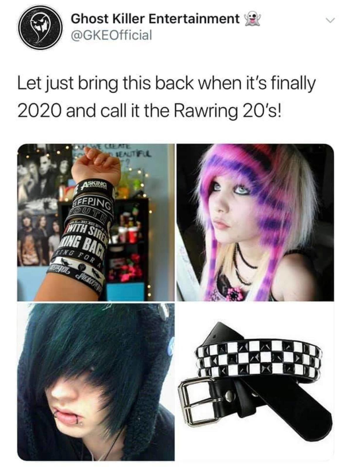 How about no.. .. Those emo chicks always gave the best head. Horrible music taste though