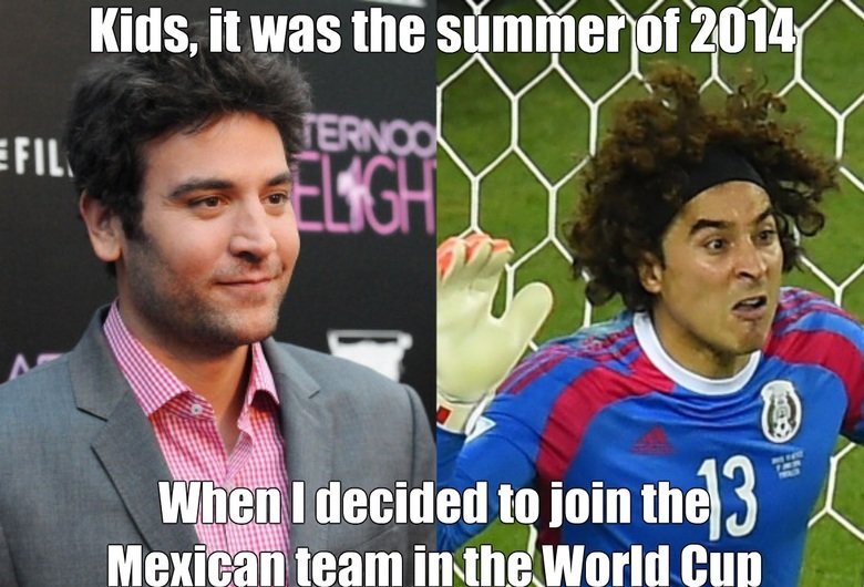 How I met your World Cup. . II I 1 decided 'laif min mill -cf-. L Mex Rt' , team III\ III.& ytrid Gun. I have this version