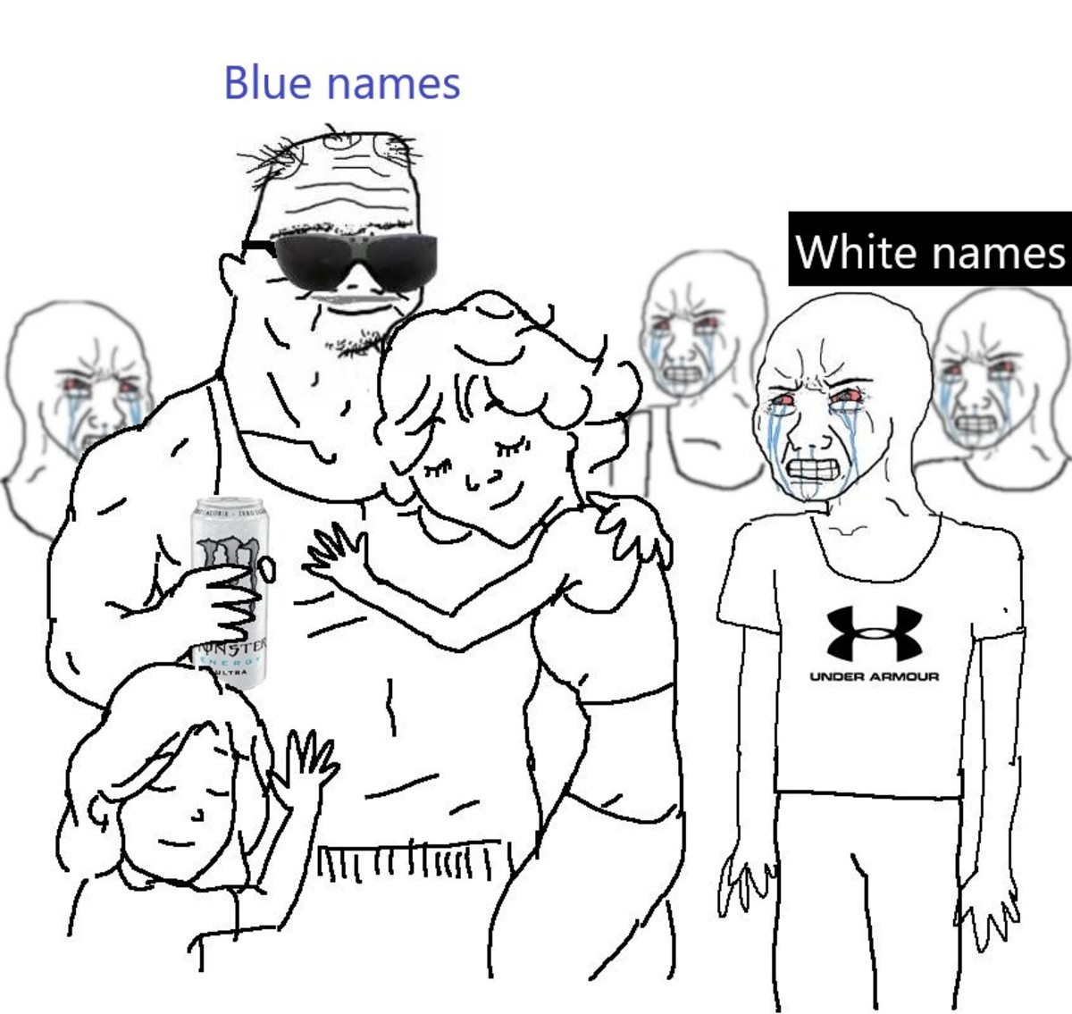 How it feels sometimes. .. i wish names still went from hite to blue, and from blue to ultra blue.