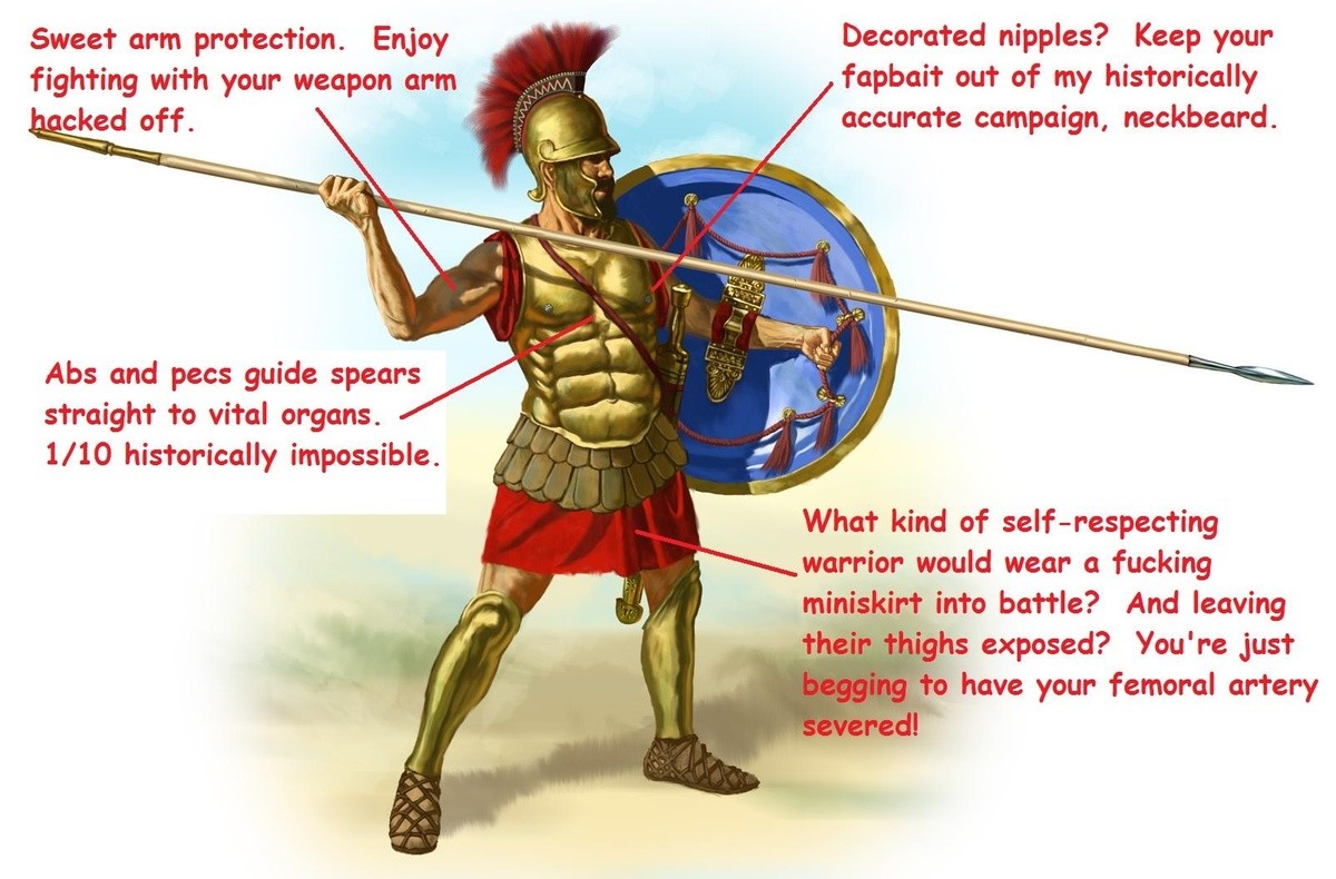 How players react to an Ancient Greece campaign. .. if you're gonna post all these criticisms you also have to post a fixed version that addresses them