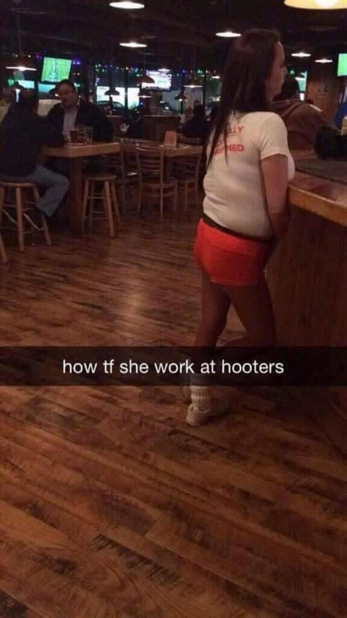 How tf tho?. join list: Degenerate (424 subs)Mention Clicks: 3022Msgs Sent: 13018Mention History Let's follow each other on Twitter! coyote_cares.. better question might be, does anyone actually go to a hooters anymore?