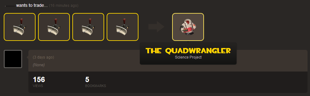 How TF2 Economy works. Excellent.. wants to trutle, THE Science Project 156 ti. Only TF2 pic I have
