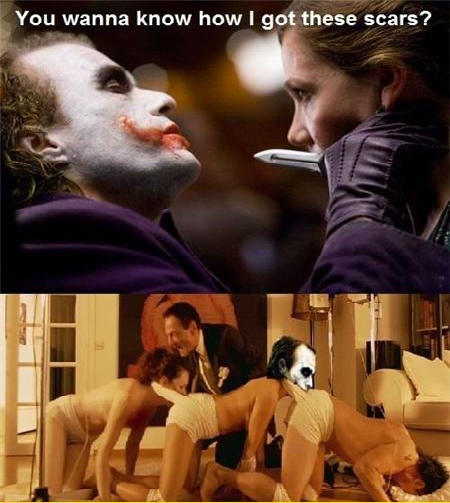 How The Joker Got His Scars. . You wanna know how I got than scars‘? F‘ ttll)