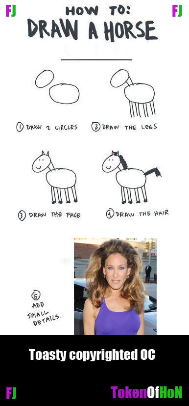 How to draw a Horse. Its quite easy to draw a horse with these instructions. Ell How To: Ell i) tmft 1 t, rgu, W {Evian -rue Lee; i) new was (t) THE trifft