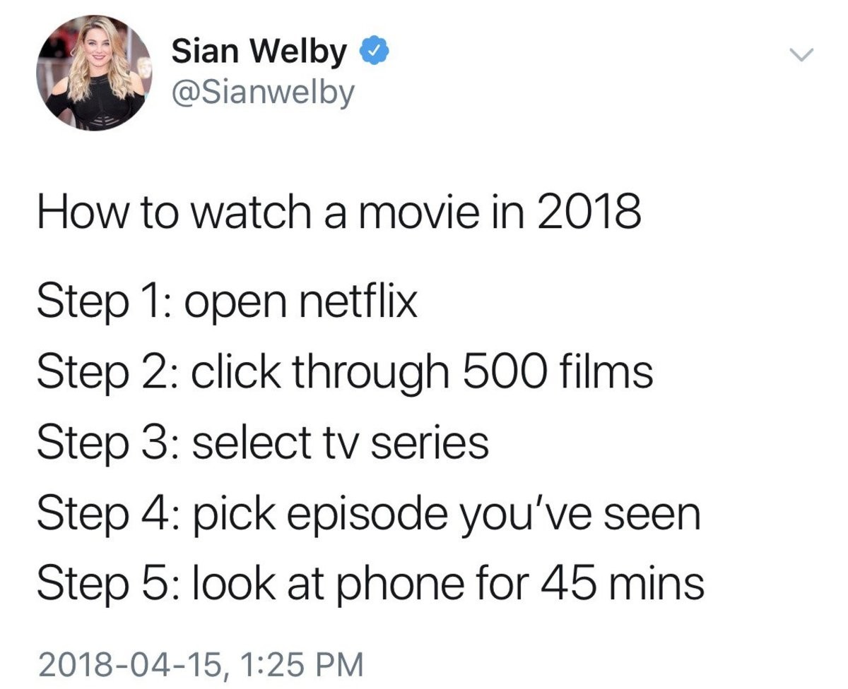 How to watch a movie. . Hayh/ to )/ a in 2018 Step 1: CT)( wrl netflix Step 2: click through 500 films 3: select series Step 4: pick episode you' seen iii: look