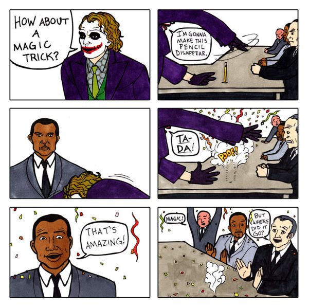 How The Joker's Scene Should Have Went.. I lol'd... Lol.