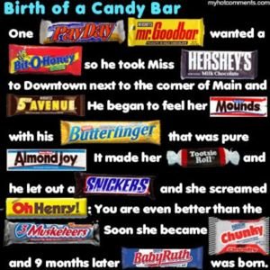 how candy bars are made. dont just view thumb. Birth of :1 Candy Bar "riaa.' I.. awsm-% IA iaa Haunt! -that‘ 'ts" and