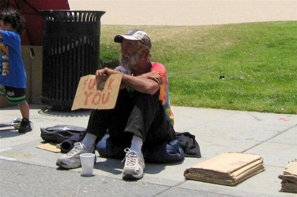 how is he still homeless?. check the tags.