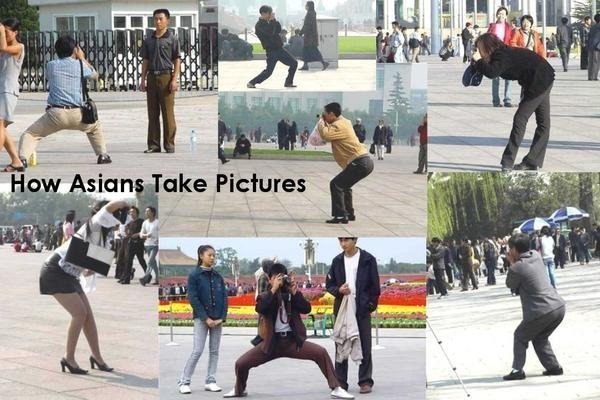 how asians take pictures. funny as hell&lt;br /&gt; sorry if this is a repost.. Asians must always be in the best position to fend off other ninjas.