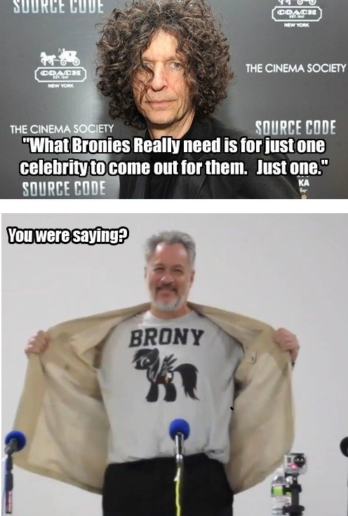 Howard Stern VS. John De Lancie. Howard Stern recently made an uneducated rant about a topic he doesn't know anything about (kinda like his whole career). THE C