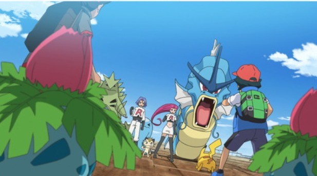 HQ gave Jessie and James a Gyarados and a Tyranitar. Now they can get their asses kicked by Ash and friends IN STYLE.. Here you can see the pokemon company telling gamefreak that limiting the national pokedex like they did was stupid as