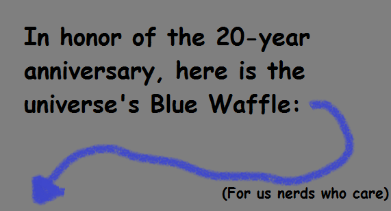 Hubble Blue Waffle. The Hubble Telescope just celebrated 20 yrs!&lt;br /&gt; &lt;a href=&quot;wallpaper/&quot; target=blank&gt;hubblesite.org/gallery/wallpaper/