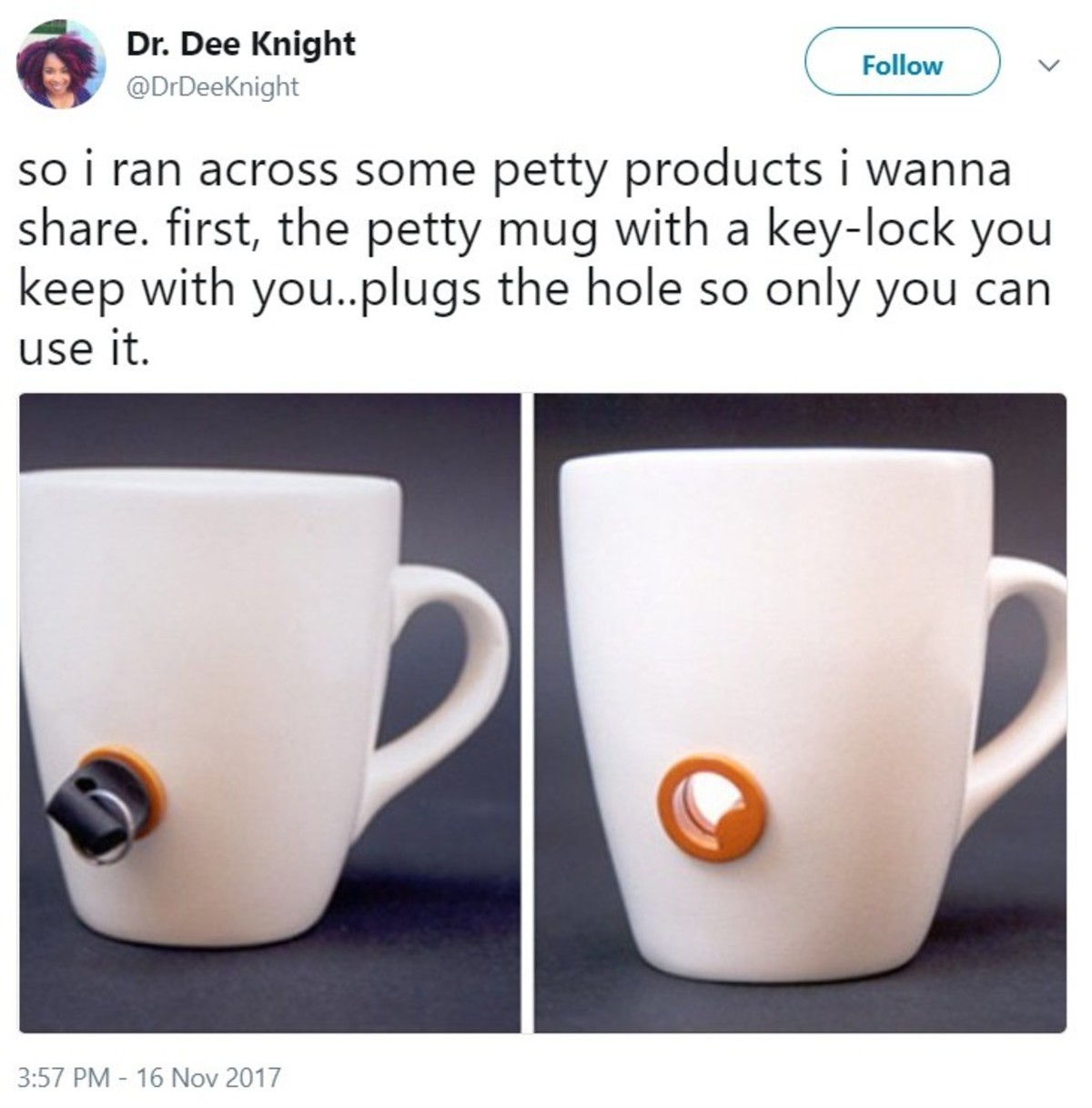 Hudasp Vinysha Reelfudec. ruffntuff. Dr. Dee Knight 'hot''' so i ran across some petty products i wanna share. first, the petty with a key/ -lock b/ keep with y