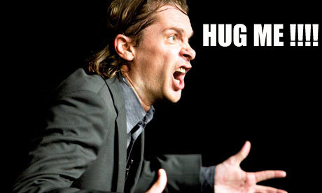Hug Me !. Thumbs up people.