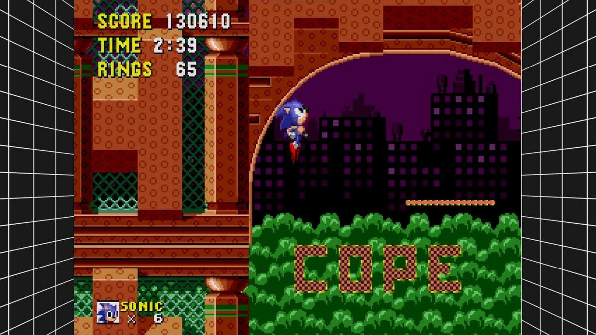 huge diffused lamentable. Replayed Sonic 1 and on the Spring Yard Zone came across this that I never noticed till now..