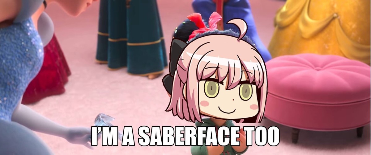 I’m a Saberface too!. Source asaberface_too/ join list: Fate (425 subs)Mention History join list:. hey.... shirou isnt plane.
