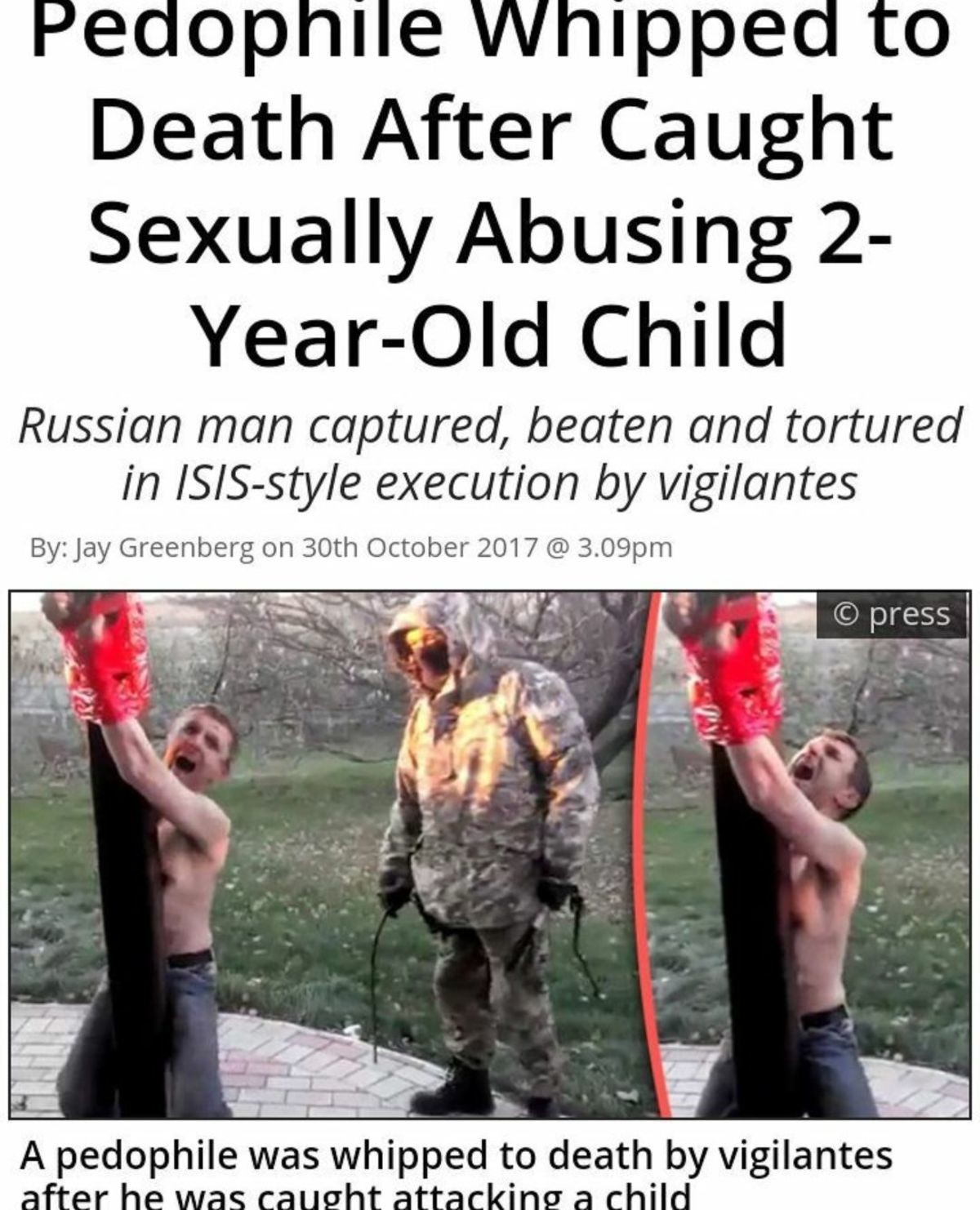 isis style execution. the most whipped man. Pedophile '' ripa" ii! yd to ti' ' uti) ldf t: kiiled Russian man captured, beaten and tortured in execution tty' vi