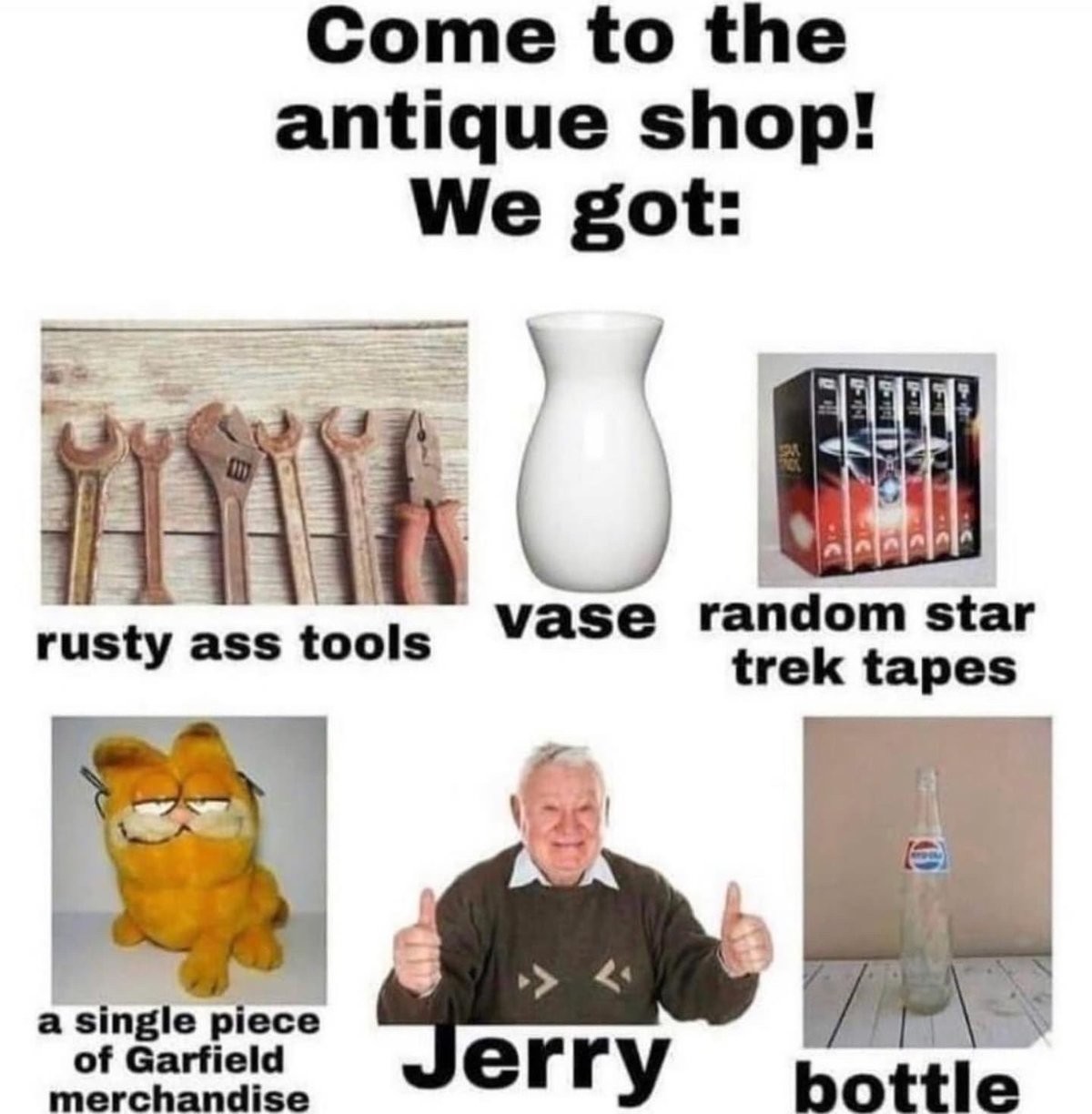 jerry. .. How much for Jerry?