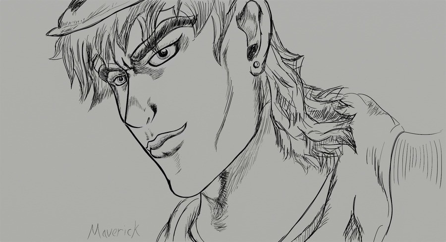 Joseph Joestar OC Sketch. Dropping both lists on here cause why not. join list: JojoGeneral (625 subs)Mention History join list:. I did this one of my two buddies, aint the best but we got a good 10 minutes of laughing outta it.