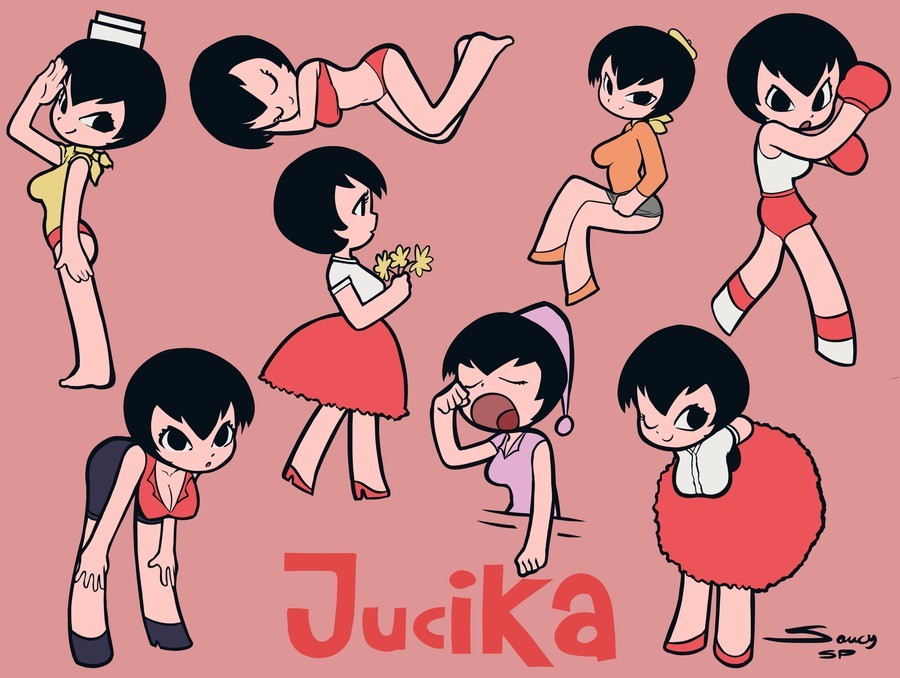 Jucika And Her Outfits. .