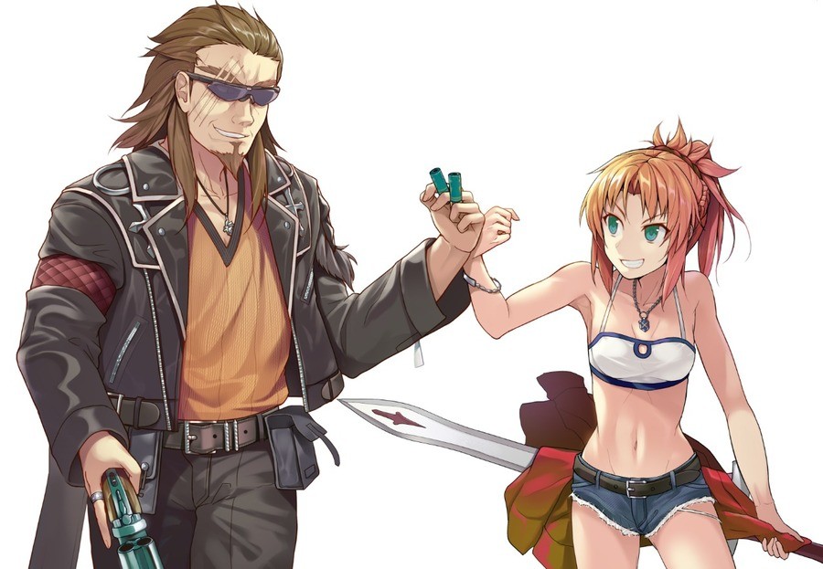 Kairi and Mordred Comp.. join list: AbsOfRebellion (273 subs)Mention History.. i never seen any of the Fate stuff but begrudged big gruff father figure dude, and excitable young daughter figure girl is one of my favorite tropes