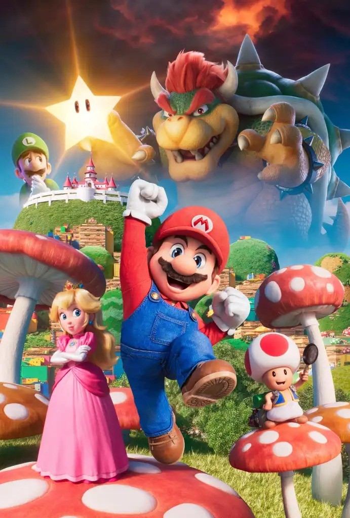 Leaked Mario movie posters. .. I'm glad they decided to make Mario human. Having him be some sort of strange mutant thing was weird.