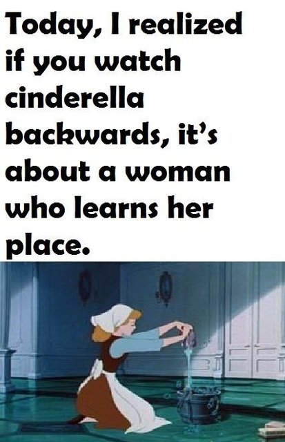 Learned her place. .