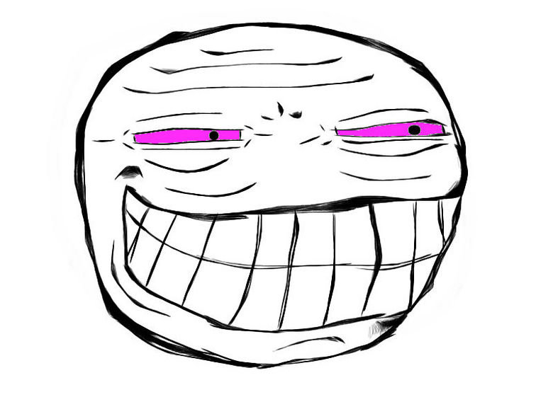 Make Your Own Troll Face. U Mad?.. Buck tooth Stoner