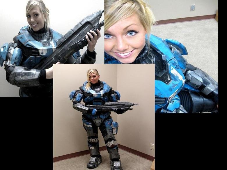 Makes Halo that much better. .. Female Spartans, a nerds dream girl!