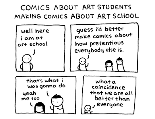 Making Comics. . COMICS ART STUDENTS MAKING ABOUT ART SCHOOL guess i' d better make cumin: tshirt have preterite nus Hust' s athat i was manna. des coincidence 