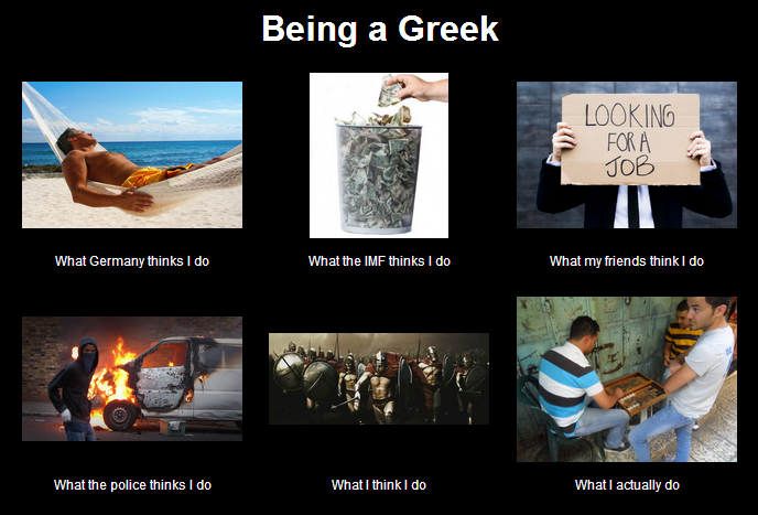 malakes, malakes everywhere. . Being a Greek I do do no 'ht f Whatthe police thinks I do do wow actually do. The fist time I saw this I thought it said &quot;Being a Geek&quot; MFW it made no sense at all