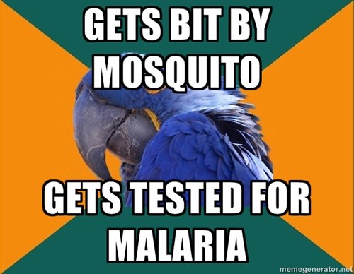 Malaria. . airs an BY NTS TESTER FOB