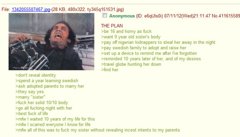 Master Plan. Incest is WINcest. THE PLAN we IE and horny as fuck sweet 9 year eld sister' s body spay mt nigerian kidnappers to stear her away in the night spay