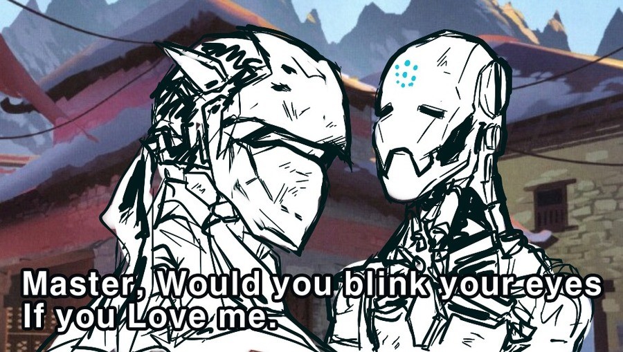 Masters Love (Seizure Warning). .. &gt;Genji's face when lucio comes up making lit