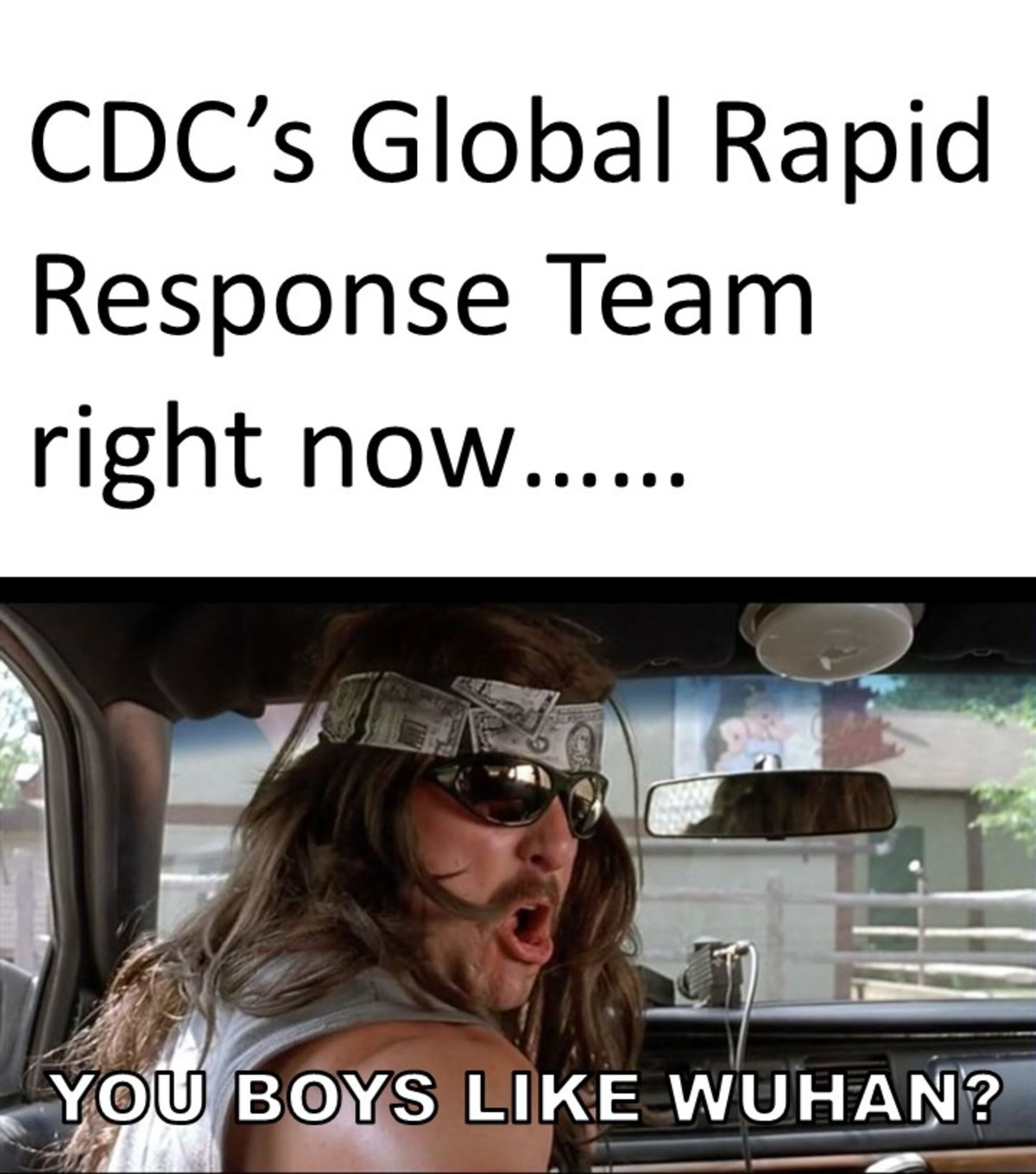 mated rapid-fire Idiots. .. The CDC: