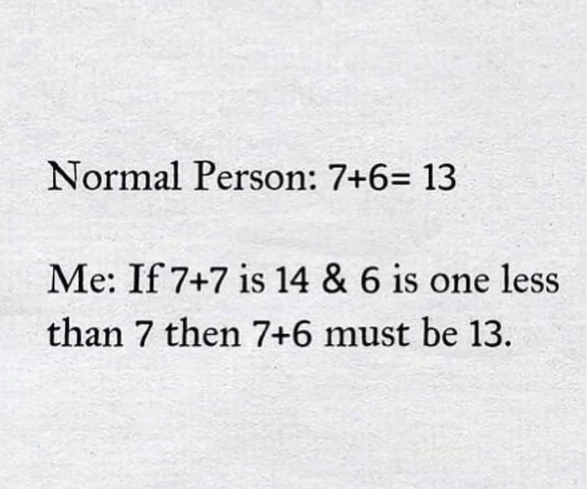 math. .. I wish I didnt relate to this My skull is thicker than my thighs
