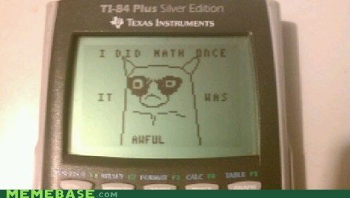 Math. .. Looks more like a furby than tard