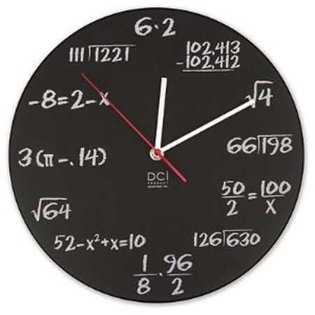 Math clock. .. 666/666