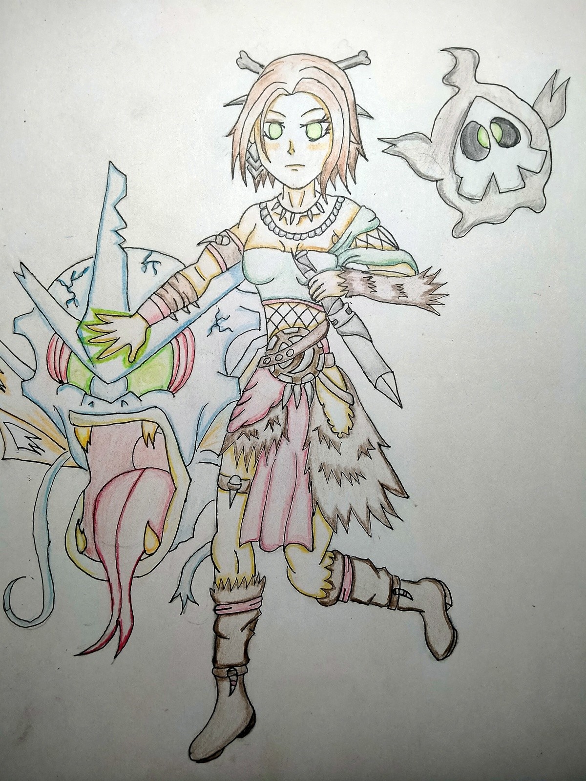 meren of clan nel toth. Drew pokemons coz I think I suck more drawing the zombie dragon on her original card art.. Do you take commissions?