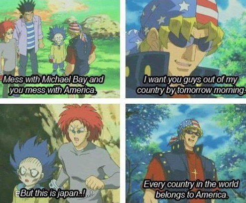 mess with Micheal bay. . country by, homonym/ " ', uh I country in tra/. littlekuriboh is funny