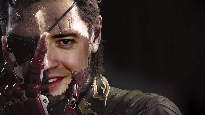 Metal Gear Fraser (read desc.). I have this thing where I go on MS paint and impose Brendan Fraser's face on to popular video game characters....Normal? I don't